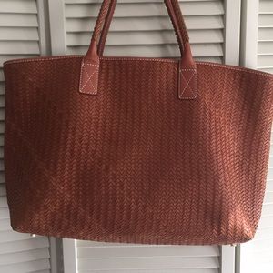 J McLaughlin Tote weaved